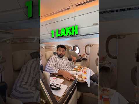 I Traveled in ₹ 1 Lakh Business Class Flight! thumbnail