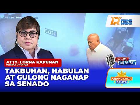 Take ni Atty. Lorna Kapunan sa Gulo sa Senado at Pagtakas ni Bato | Arangkada Balita thumbnail