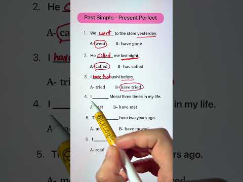 Past Simple vs Present Perfect thumbnail