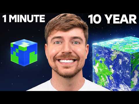 1 Minute vs 10 Year Build Challenge thumbnail