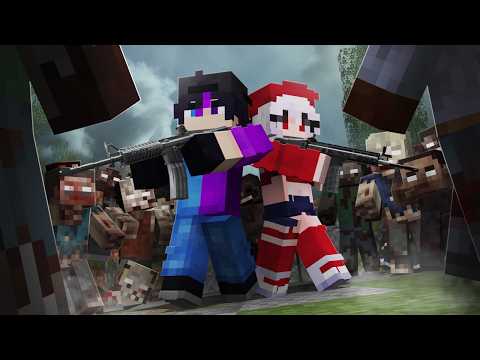 ESCAPAMOS DE UN APOCALIPSIS ZOMBI EN MINECRAFT | Zombie Apocalypse Mod Minecraft thumbnail