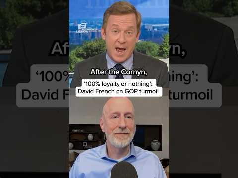 ‘100% loyalty or nothing’: David French on GOP turmoil thumbnail