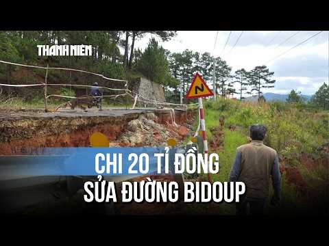 Chi 20 tỉ đồng sửa tuyến đường huyết mạch nối Đà Lạt với quốc lộ 27C bị sạt lở nặng thumbnail