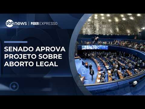 Senado aprova projeto sobre aborto legal em sessão remota | #PoderExpresso thumbnail