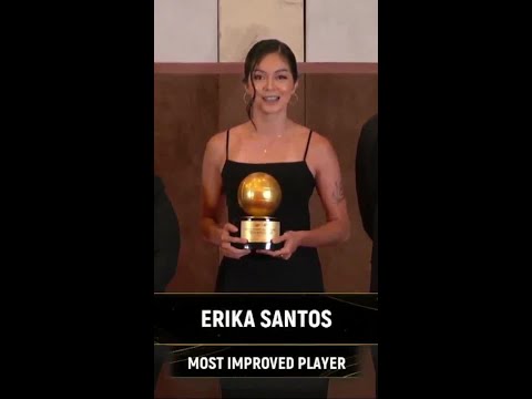 Erika Santos ACCEPTS Most Improved Player award | 2026 PVL Press Corps Awards Night thumbnail