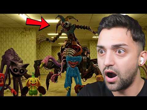 TÜM POPPY PLAYTIME CANAVARLARI BACKROOMS’TA BENİ KOVALIYOR! thumbnail