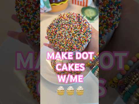 make dot cakes with me!!!🧁🧁 #lisishops #lisi #dotcake #dotcakes thumbnail