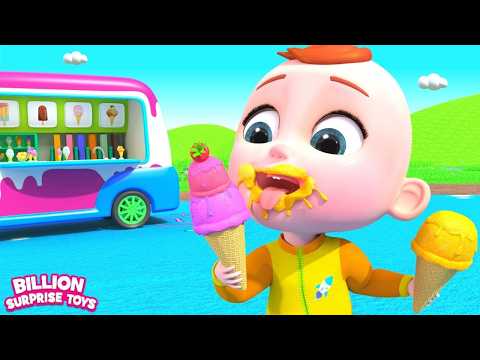 Yummy Ice Cream for Kids | Cartoon for toddlers | Funny Videos for Babies | BST Live thumbnail