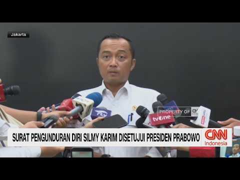 Surat Pengunduran Diri Silmy Karim Disetujui Presiden Prabowo thumbnail