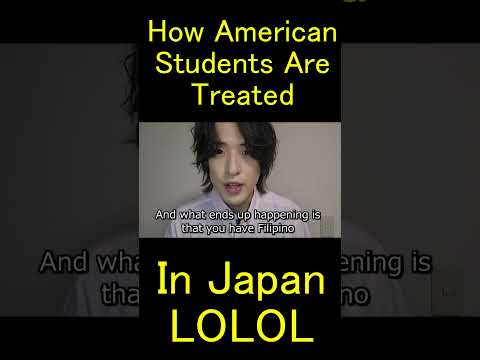 How american students are treated in Japan lol thumbnail