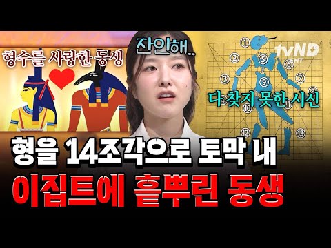 [#벌거벗은세계사] 형제의 난💥형에 대한 질투심으로 형 오시리스를 잔인하게 죽인 동생 세트... thumbnail