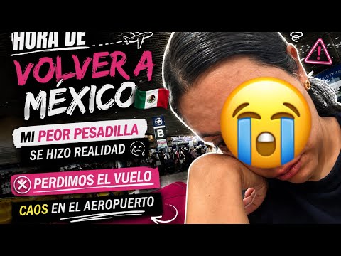 VLOG 696/PERDIMOS EL VUELO/ CAOS EN EL AEROPUERTO thumbnail
