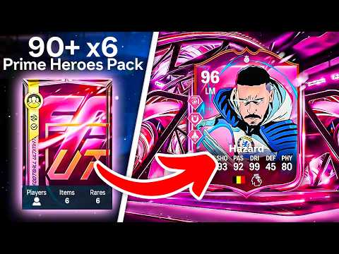90+ x6 PRIME HEROES PACKS! 🚨 FC 26 Ultimate Team thumbnail