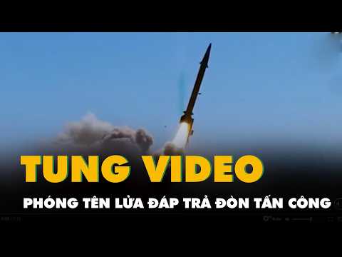 Iran tung video phóng tên lửa đáp trả đòn tấn công của Mỹ thumbnail
