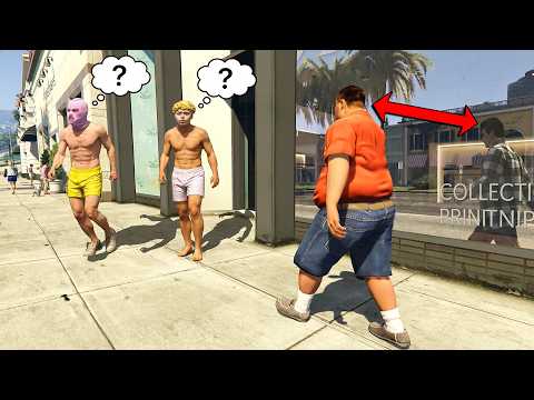 GTA 5 MAIS TOUTES LES 30 SECONDES JE RENTRE DANS LE CORPS DES PNJs QUI SE BALADENT thumbnail