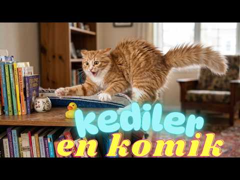 Türkçe En Komik Kedi Videoları 😂 Gülmek Garantili thumbnail