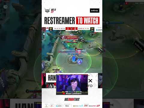 Restreamer to Watch!Week 8 #RestreamerS17 #WeOwnThis #MPLIDS17 #NiceGame thumbnail