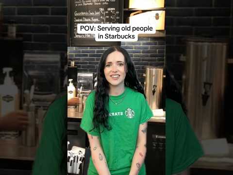 OLD PEOPLE IN STARBUCKS thumbnail