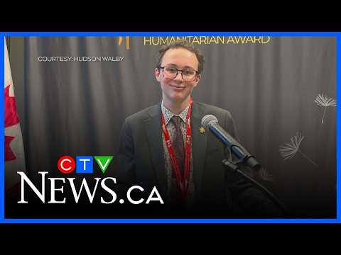 Regina student wins Terry Fox Humanitarian Award thumbnail