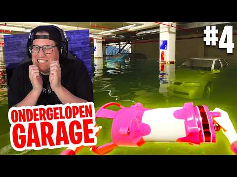 AUTOGARAGE VOL MET WATER! // Drain Simulator #4 (Nederlands) thumbnail