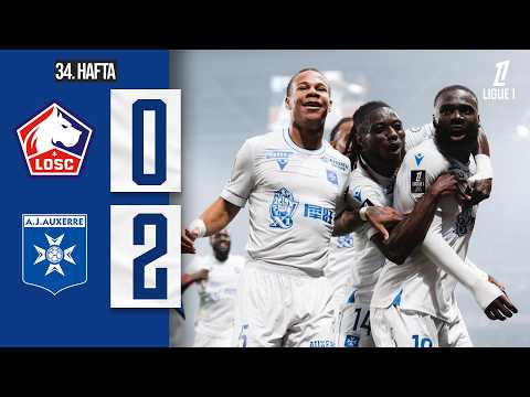 Lille (0-2) Auxerre | 34. Hafta MAÇ ÖZETİ | Ligue 1 McDonald's - 2025/26 thumbnail