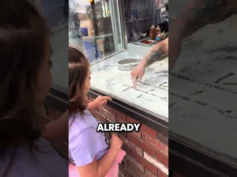 He Was Making Pizza When He Spotted Her Through the Glass thumbnail