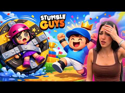 JOÃO MARCELLO TEVE SORTE DE PRINCIPIANTE NO STUMBLE GUYS | Luluca thumbnail