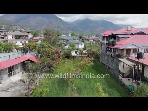 Aerial view of Dharamshala and the surrounding Himalayan landscape thumbnail