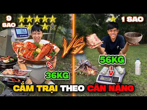 Tuyển Thành Viên Mới - Tập 2: 24h Cắm Trại Theo Cân Nặng Của Bản Thân 0 Sao vs 9 Sao thumbnail