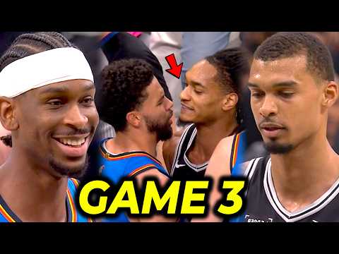 Natawa si SGA may NAPIKON, grabe ang pisikalan sa Game 3! | Playoff career high ni Jared McCain! thumbnail