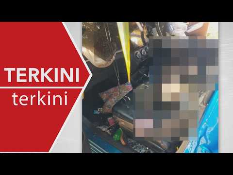 [TERKINI] Lima sekeluarga maut, kereta rempuh batang paip thumbnail