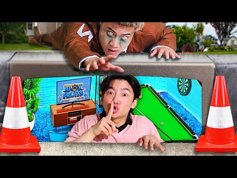 Xây Căn Phòng Bí Mật Trong Ống Cống Trốn Zombie! thumbnail