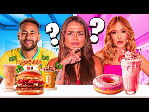 COMENDO COMIDAS FAVORITAS DE FAMOSOS, NEYMAR VS VIRGÍNIA!!! thumbnail