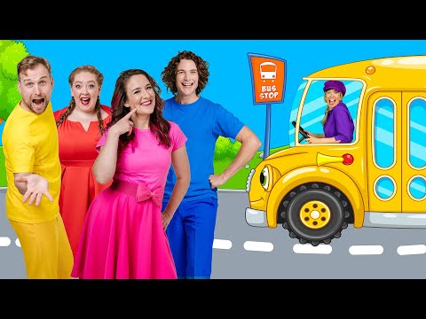 Wheels on the Bus (Extended!) - Nursery Rhymes with Bounce Patrol thumbnail