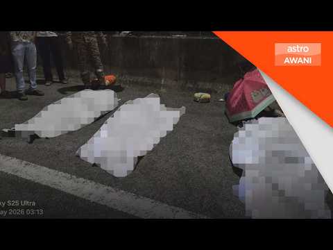 3 lelaki maut, seorang wanita parah dalam nahas di Karak thumbnail