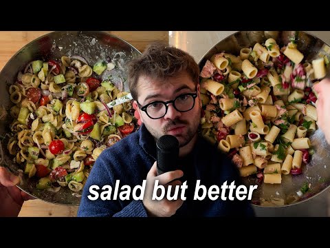You NEED to add pasta to your salads: here's why thumbnail