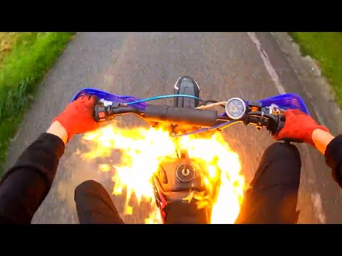 This Bike Is Literally On Fire thumbnail