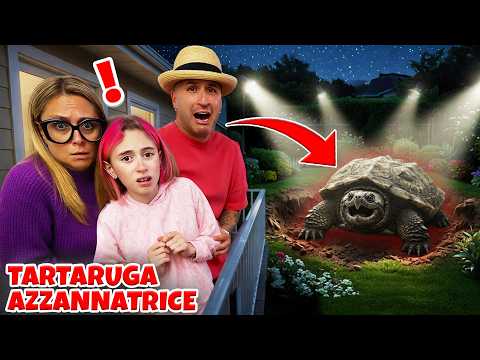 UNA TARTARUGA AZZANNATRICE ENTRA IN CASA NOSTRA E ATTACCA GIORGIA! thumbnail