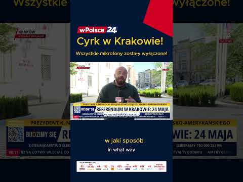 Cyrk w Krakowie! Wszystkie mikrofony zostały wyłączone! thumbnail