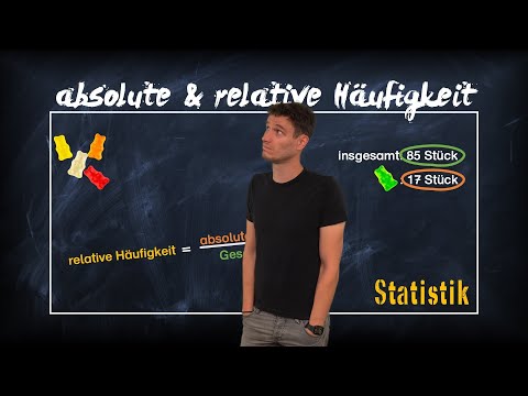 absolute und relative Häufigkeit - Statistik einfach erklärt thumbnail