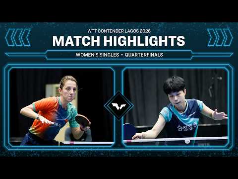 Elizabeta Samara vs Joo Cheonhui | WS QF | #WTTLagos 2026 thumbnail
