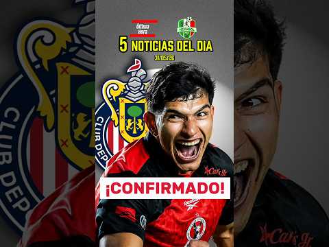 Kevin Castañeda Será nuevo Jugador de Chivas; Yael Padilla Saldría a Xolos, Marcelo Flores Liga MX thumbnail