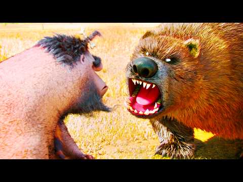 Minions Ruin Prehistoric Times Scene | MINIONS (2015) Movie CLIP 4K thumbnail