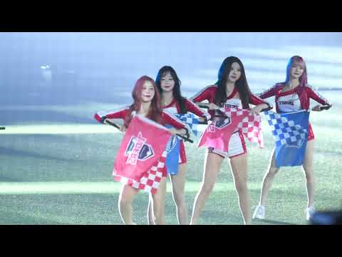 起亞虎女孩賽後表演 劈腿 翻滾 大法師都來了 KIA TIGERS 臺北大巨蛋 G!POP！！onedayfans 走一日球迷 thumbnail