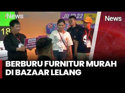 Berburu Furnitur Murah di Bazaar Lelang | iNews Pagi (26/5) thumbnail