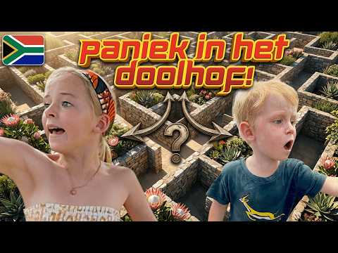 GAAT HELEMAAL MIS in 3D-DOOLHOF! 😱 ( Plettenberg) 🇿🇦 | Bellinga Vlog #3524 thumbnail