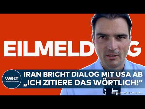 IRAN: Donnerschlag! Mullahs brechen Verhandlung mit USA ab! Teheran nennt Grund für Entscheidung thumbnail