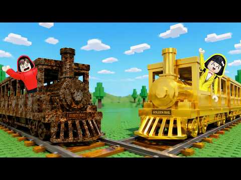 Yuta, Mio Dan Baby Celine Beli Kereta Mainan Paling Nyata || ROBLOX thumbnail