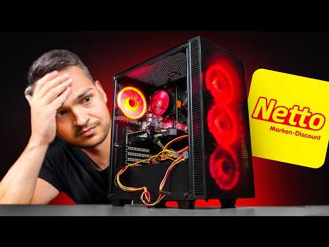 KRITISCH!! Wir haben den „Profi-Gaming-PC“ bei NETTO gekauft… #GamingSchrott thumbnail