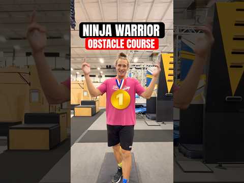 NINJA WARRIOR OBSTACLE COURSE IN GREENVILLE, SOUTH CAROLINA 😱 thumbnail